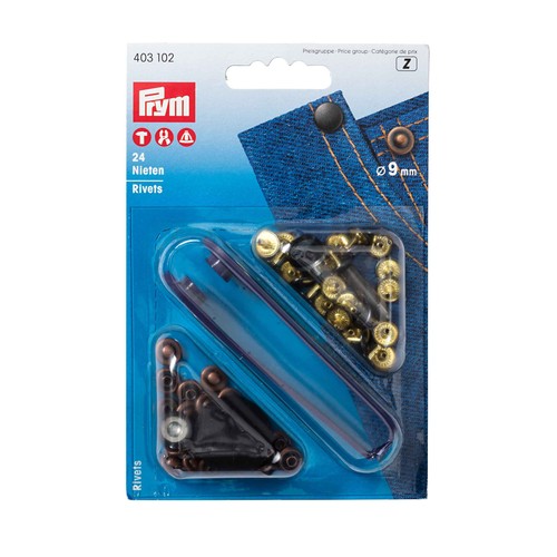 Jeansnieten prym 9mm nieten - jeansnieten,