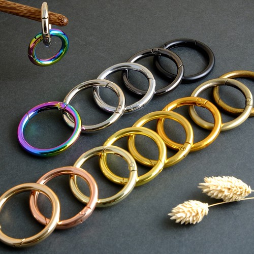 Ring rund karabinerhaken - ring,