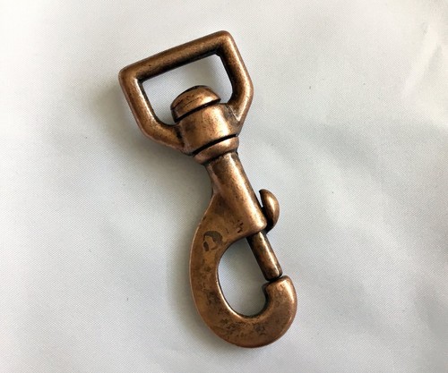 Karabiner massiv messing - massiv,