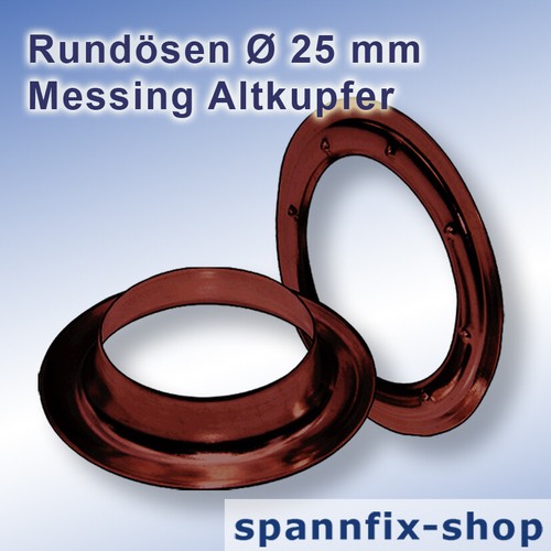 100 stück rundösen mm - 100,